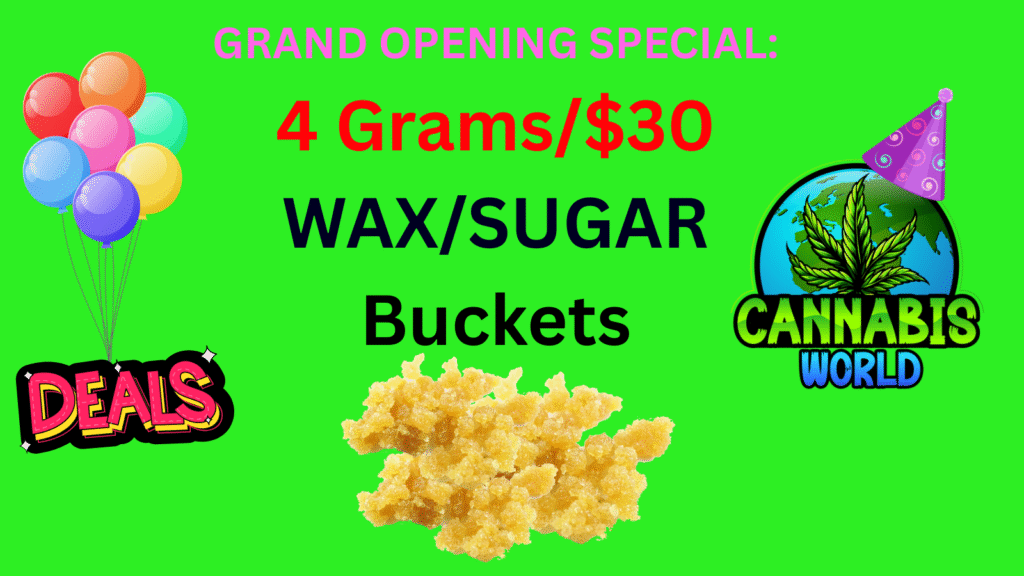 Canna World Wax Bucket