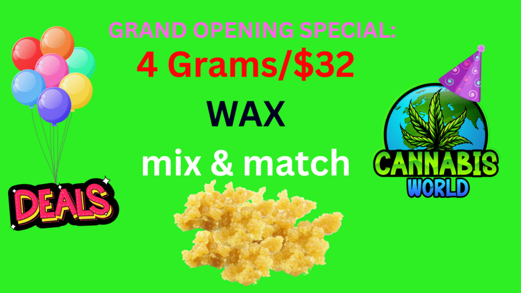 4 Gram WAX dab deal