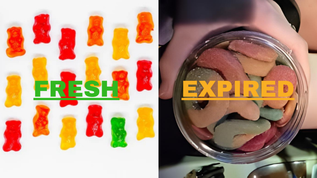 fresh vs expired gummies. does thc gummies expire?