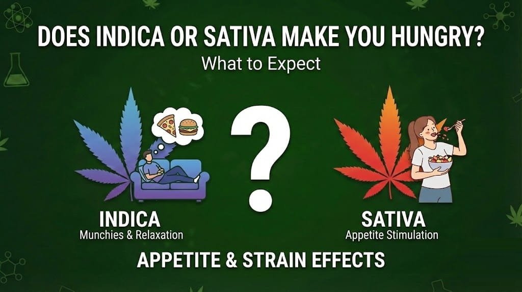Does Indica or Sativa Make You Hungry? Understanding Cannabis and Appetite