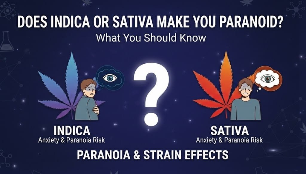Does Indica or Sativa Make You Paranoid? What You Should Know