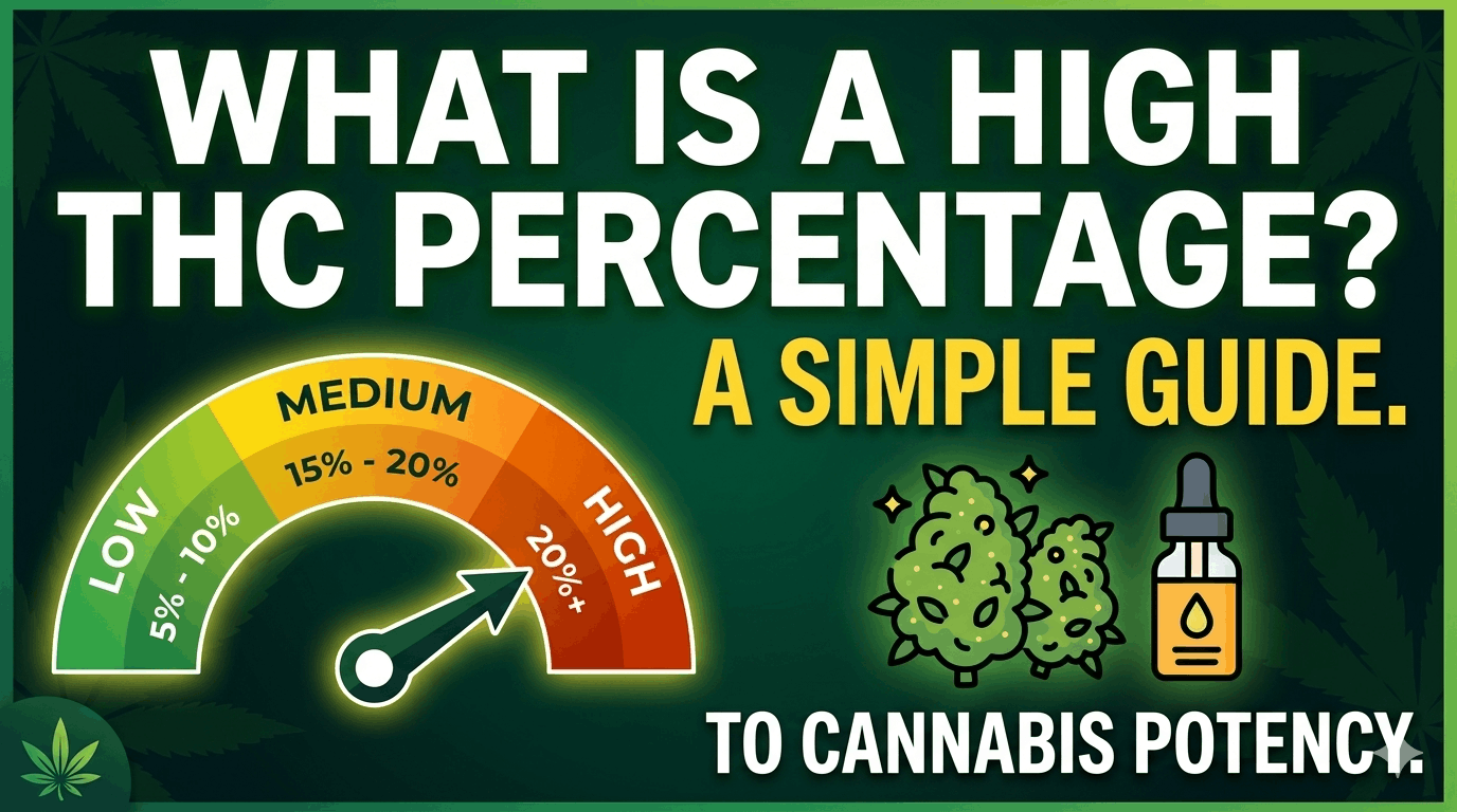 What Is a High THC Percentage? A Simple Guide to Cannabis Potency