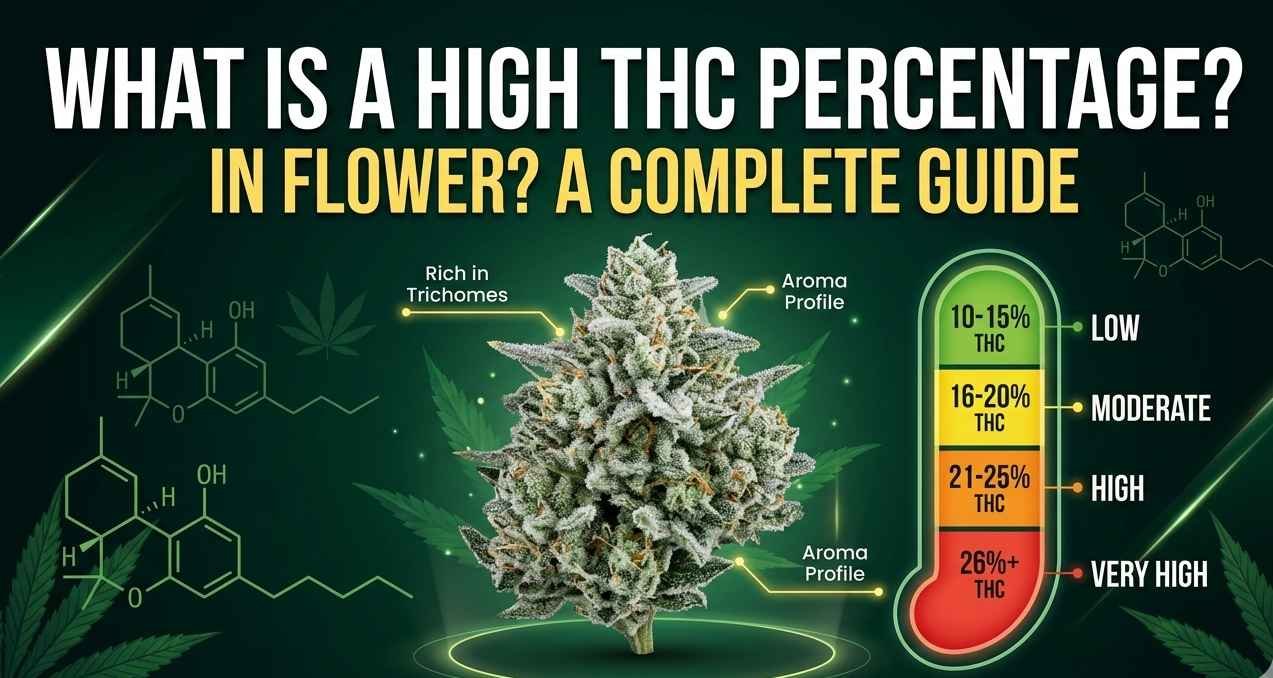 What Is a High THC Percentage in Flower? A Complete Guide