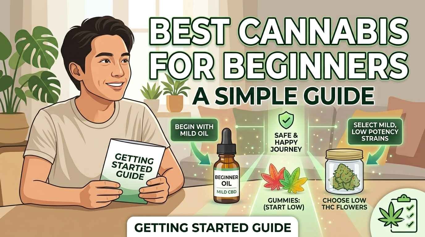 Best Cannabis for Beginners: A Simple Guide to Getting Started