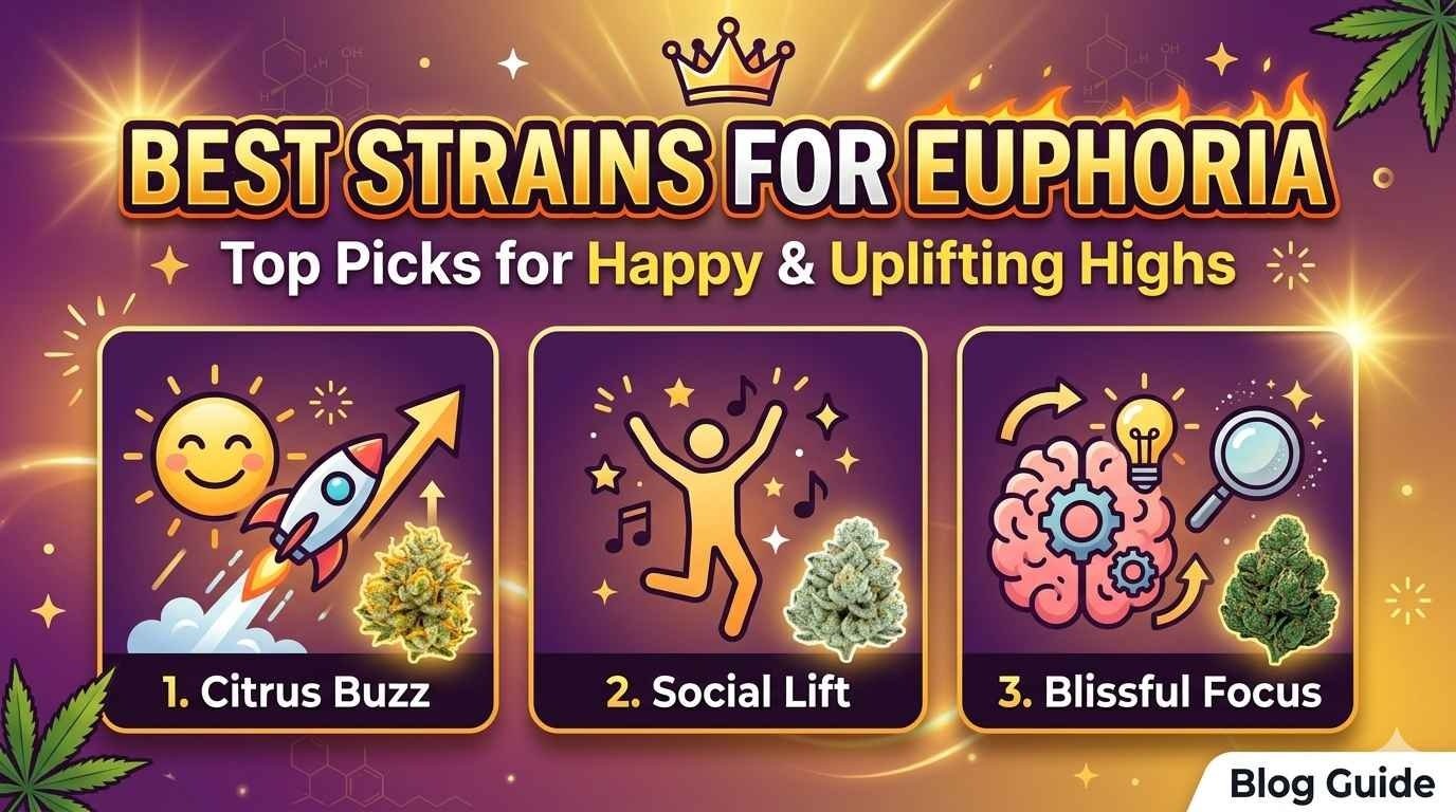 Best Strain for Euphoria: Top Picks for a Happy and Uplifting High