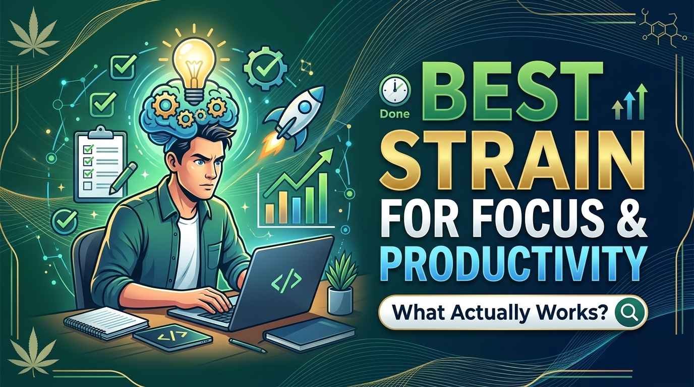 Best Strain for Focus and Productivity: What Actually Works?